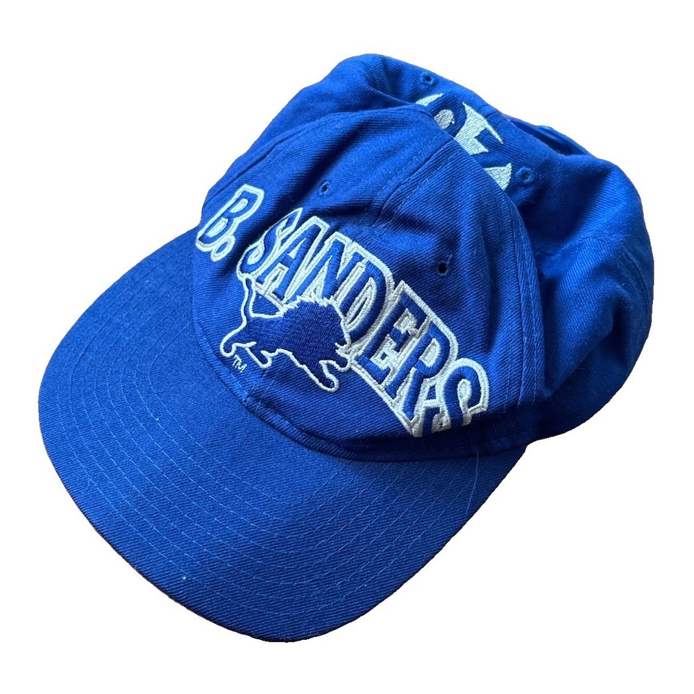 Vintage 90s Detroit Lions Barry Sanders Starter Hat NFL Pro Line Rare